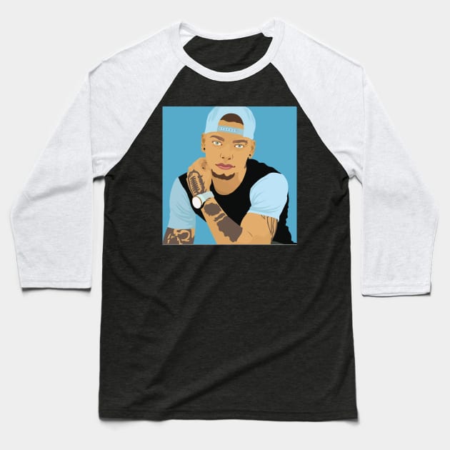 kane brown bk1 Baseball T-Shirt by qetzastore